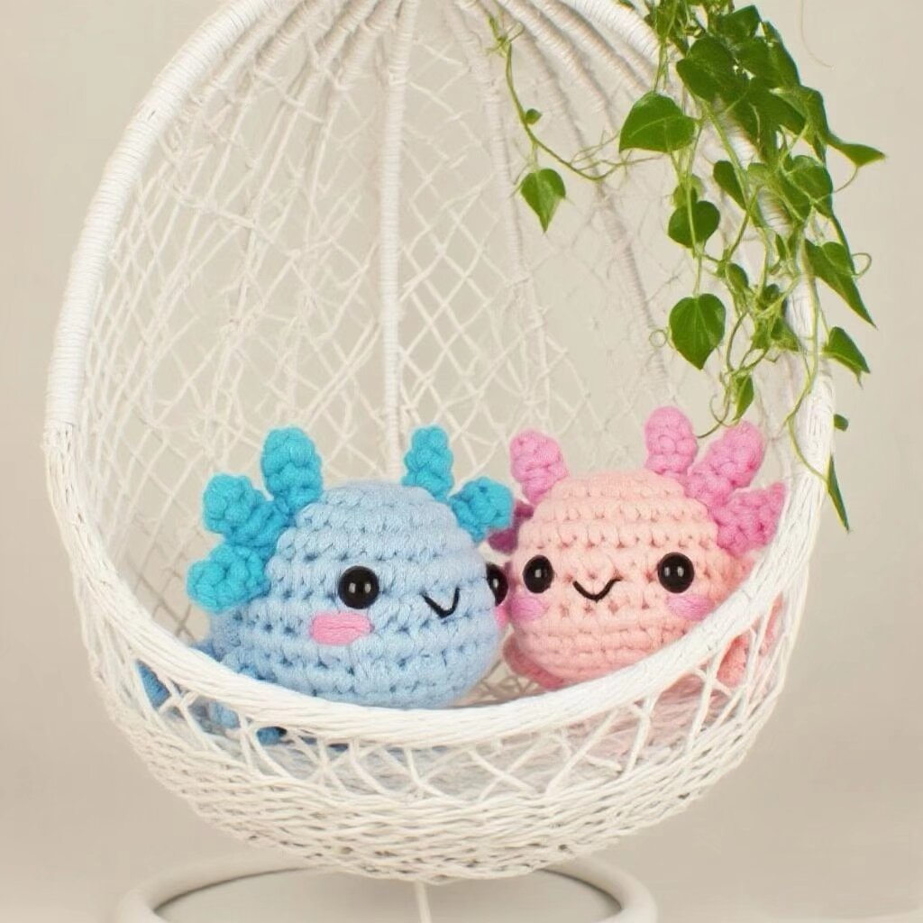 Hot Selling Craft Kit Knitted Salamander Doll DIY Crochet for Girls