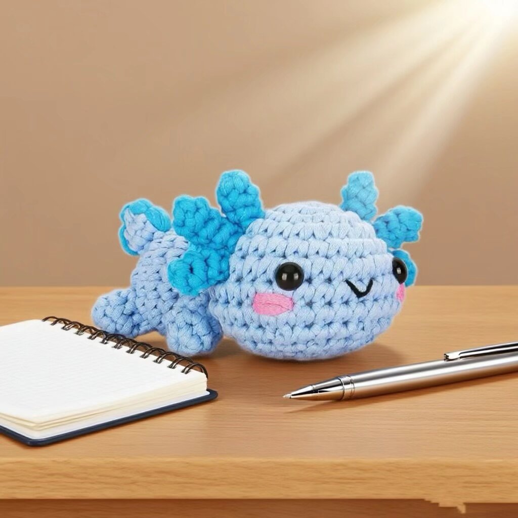Hot Selling Craft Kit Knitted Salamander Doll DIY Crochet for Girls
