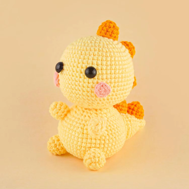 Crochet Animal Plush Doll Pendant Kits DIY Beginner Craft Knitting Material Pack