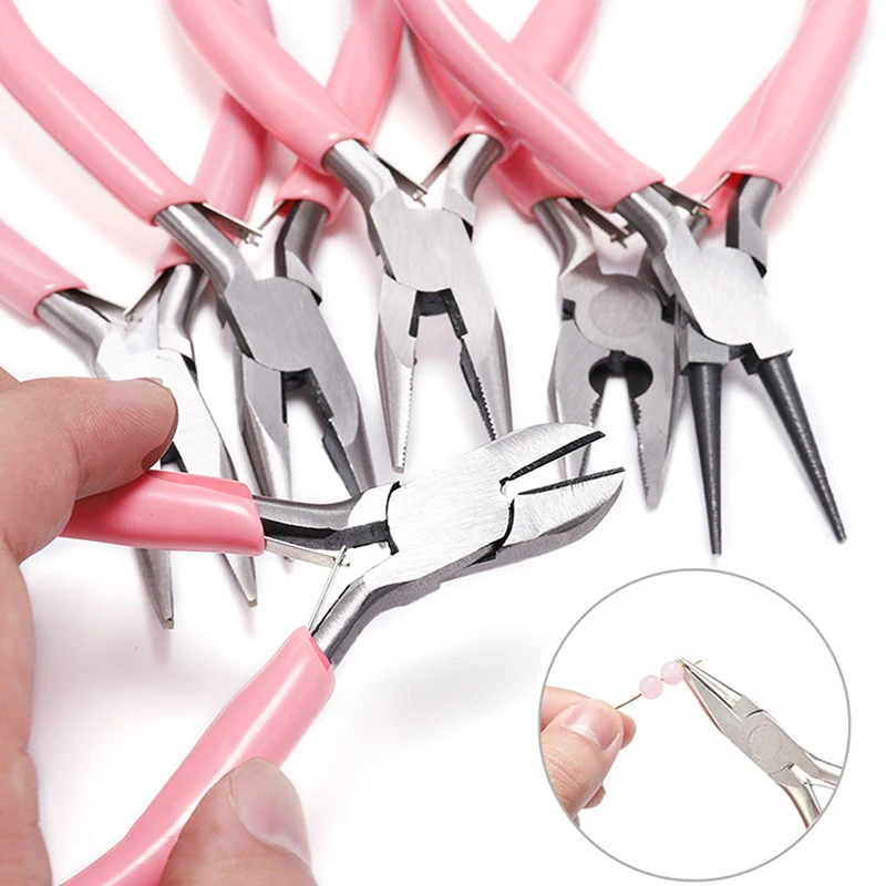 Mini Pliers Handle Anti-slip Splicing Fixing DIY Making and Repair Jewelry Tools