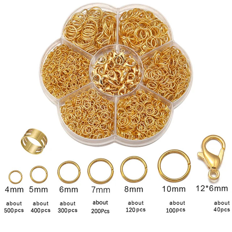 Buy Metal jump rings wholesale