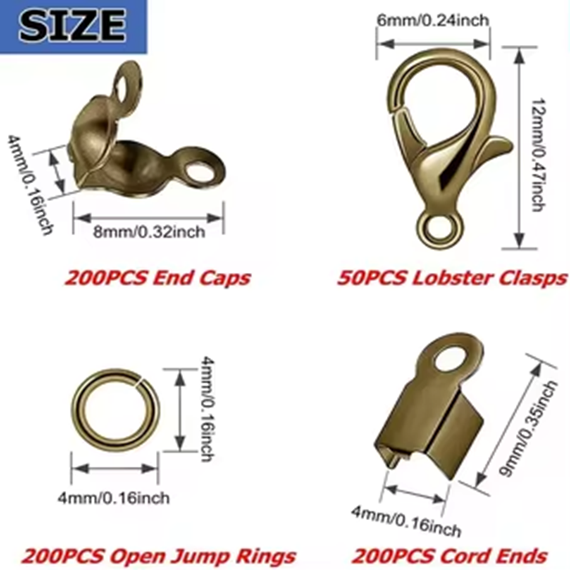 High Quality Rope Link Metal Clasp