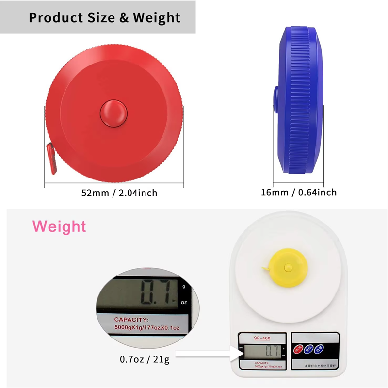 60 Inch Soft Measure Tool 150 cm Cloth Sewing measure Circumference Measure Tape