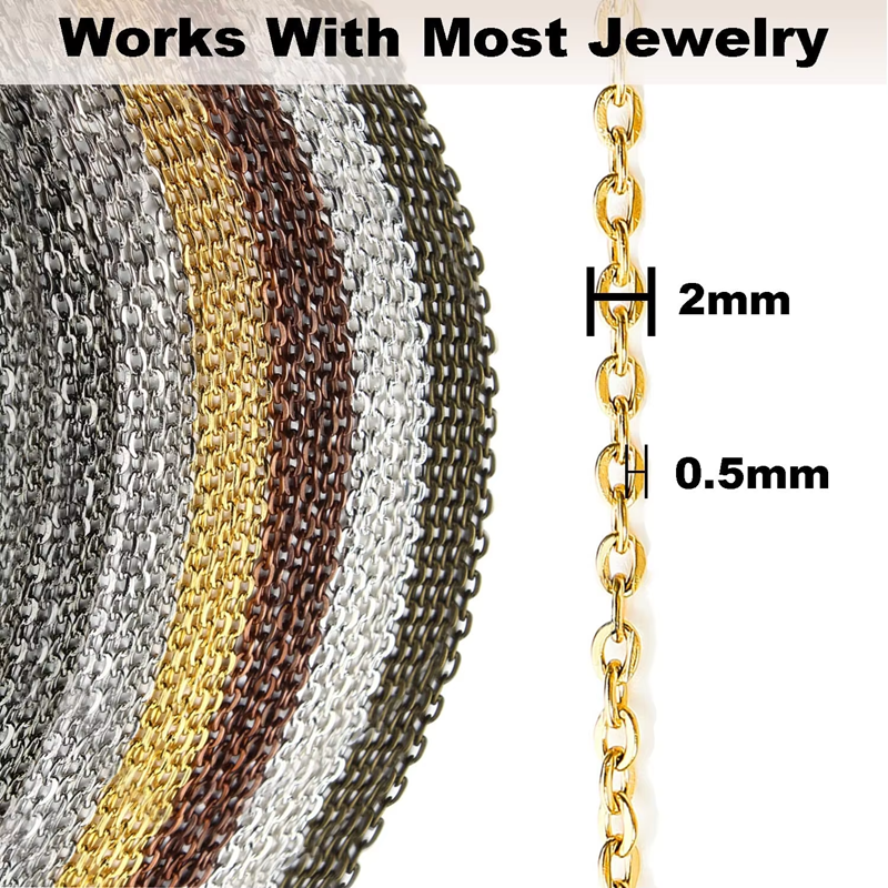 Connect Metal Chain DIY Jewelry Making Findings Chain Accessories Jewelry Chains