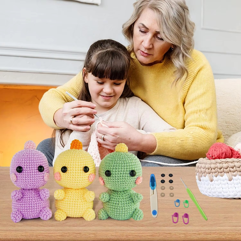 DIY crochet doll kit