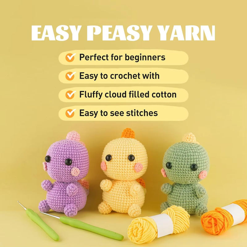 DIY crochet doll kit