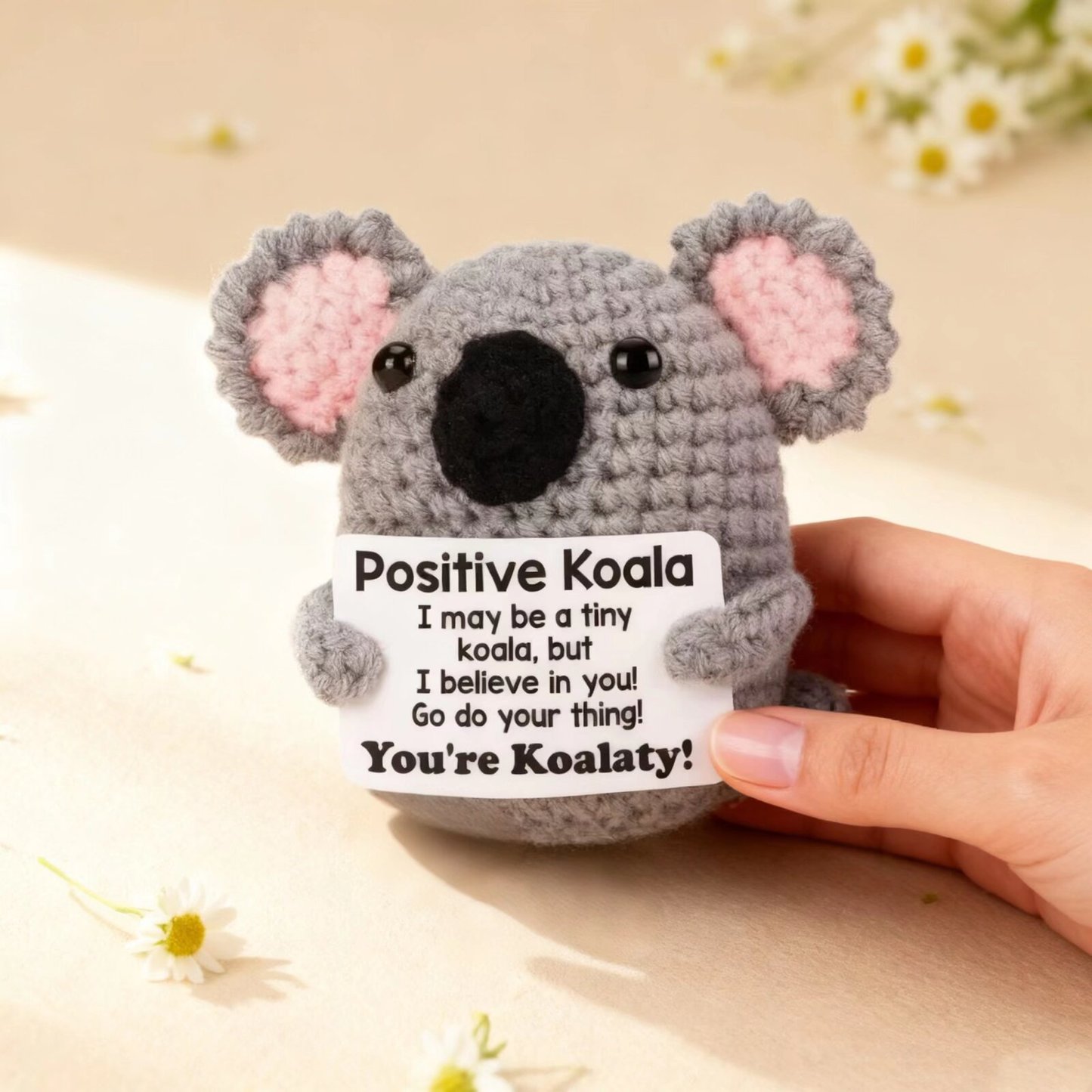 Crochet Positive Koala Plush