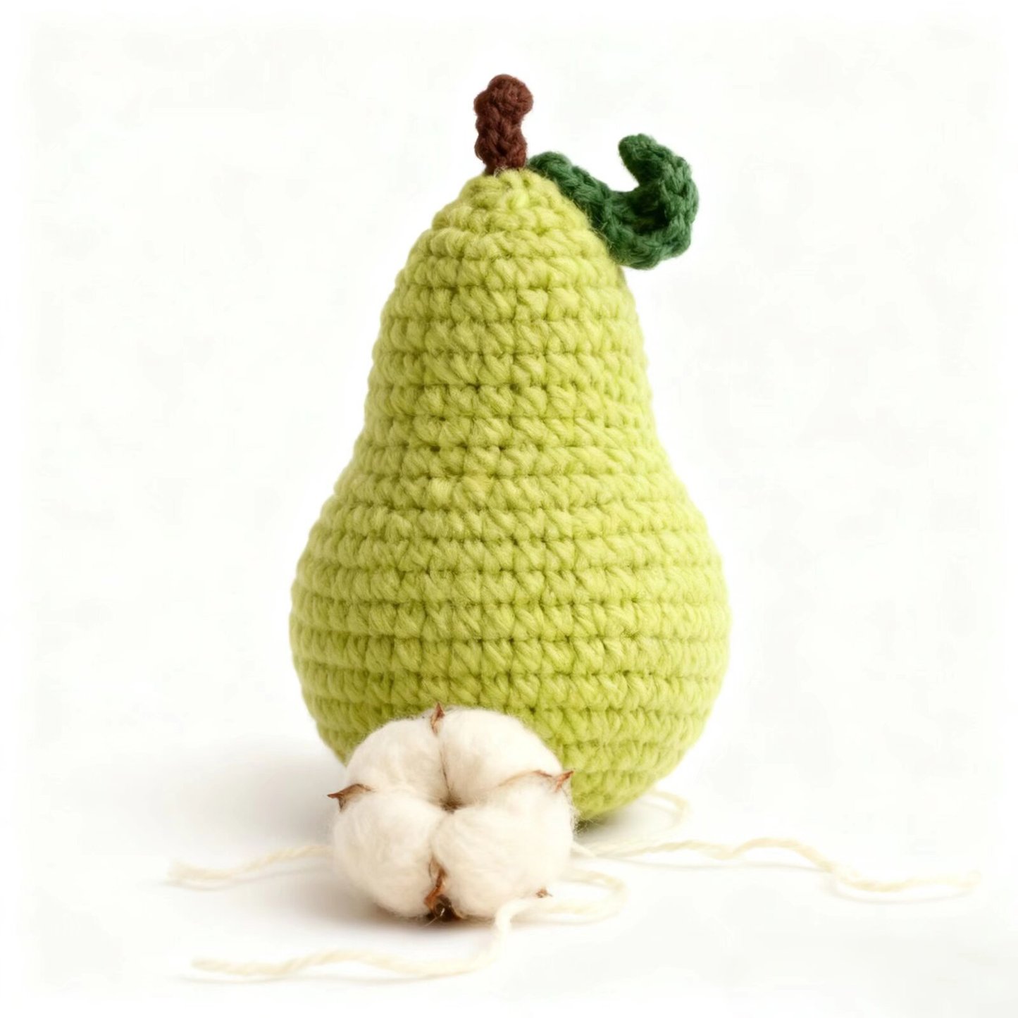 Mini Pear Crochet Plush