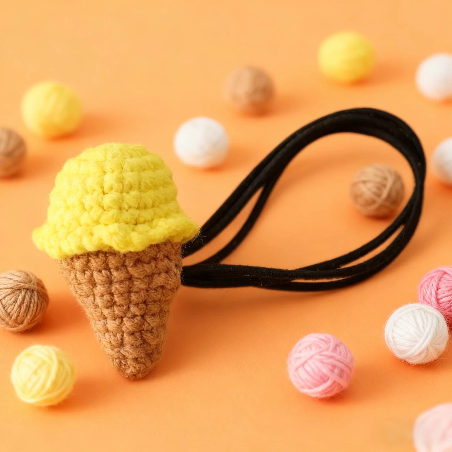 Kids Crochet Hair Tie Set