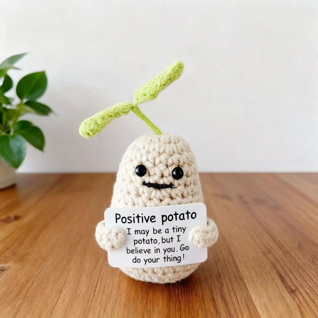 Positive Potato Crochet Plush