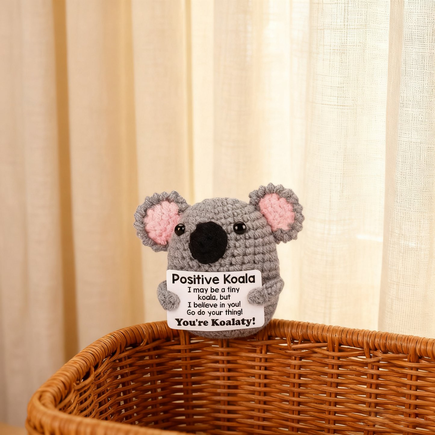 Crochet Positive Koala Plush