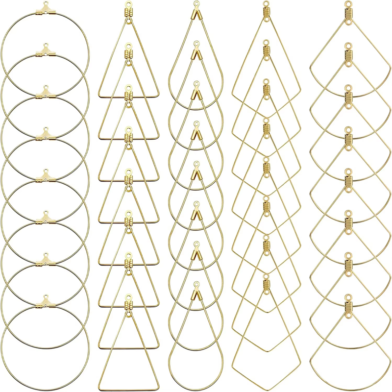 80pcs Beading Earring Hoops for Jewelry Making Findings Earring Making Accessory DIY Craft Beading Earrings