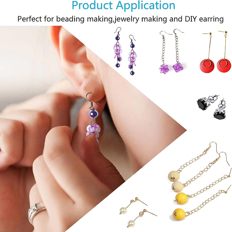 Earring Making Kit DIY Earring Making for Beginners Crafters Jewelry Making Kits