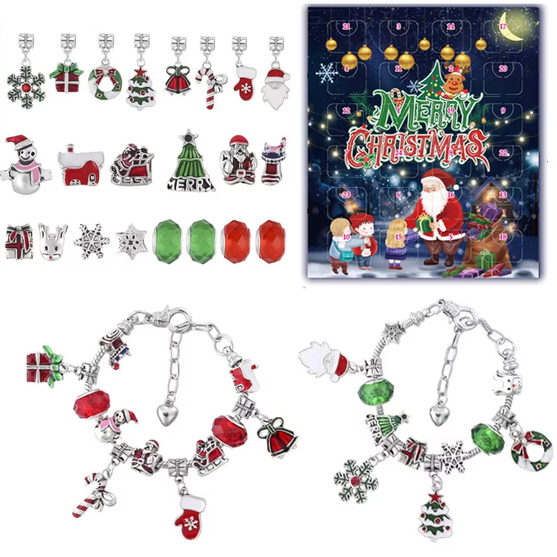 Charming Bracelet Making Kit Crystal Beads for Jewelry Making Christmas GIfts