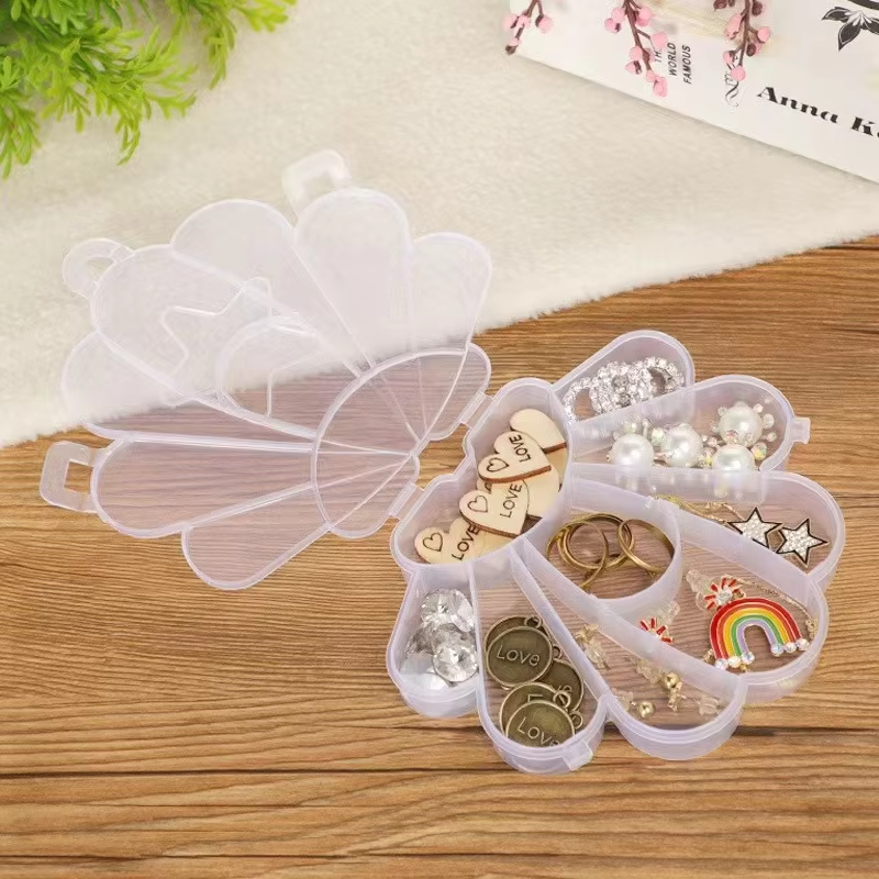 Plastic PP Box Beads Storage Container Box Clear Environmental Plastic Clear Box