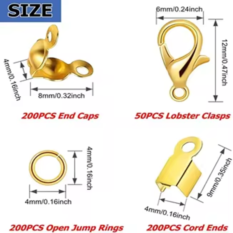 High Quality Rope Link Metal Clasp