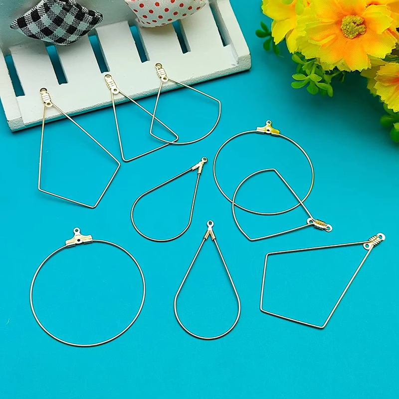 80pcs Beading Earring Hoops for Jewelry Making Findings Earring Making Accessory DIY Craft Beading Earrings