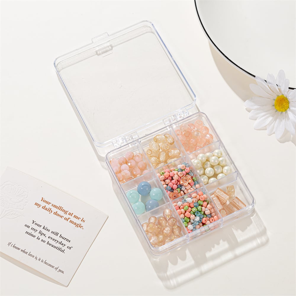 Stylish Earring Making Kits Resin Beads Glass Beads DIY Decoration Bracelet kits