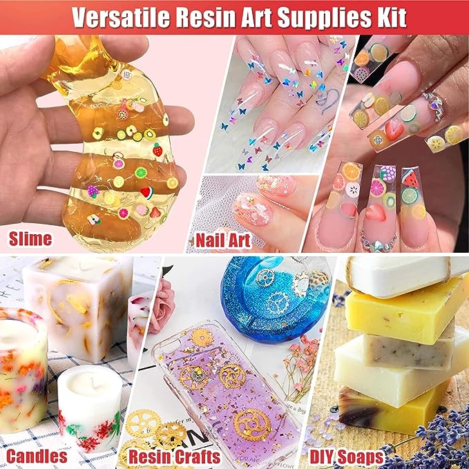 Resin Decoration Kits Beginners DIY Jewelry Making Accessories Dry Flower Crafts