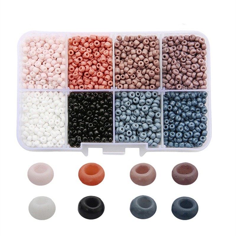 2 3 4mm Seed Bead Kits Girls DIY Jewellery Making Necklace Bracelet Earrings Set