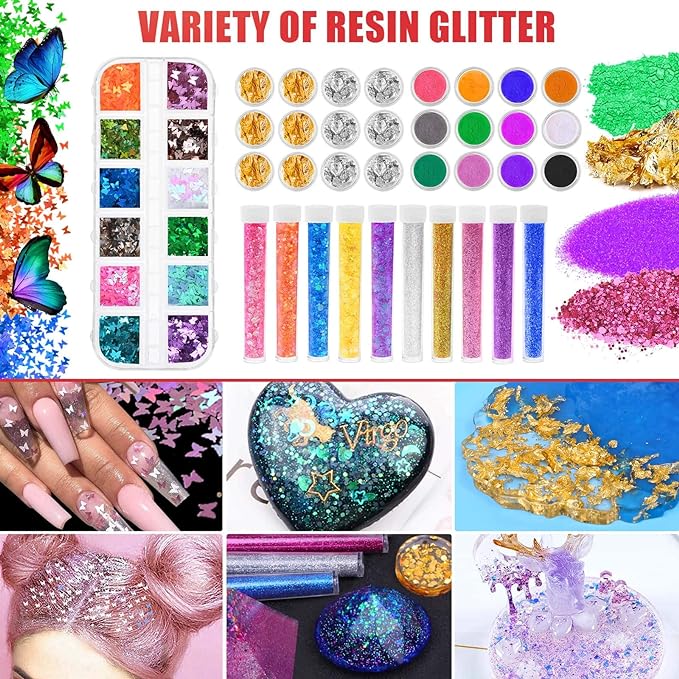 Resin Decoration Kits Beginners DIY Jewelry Making Accessories Dry Flower Crafts