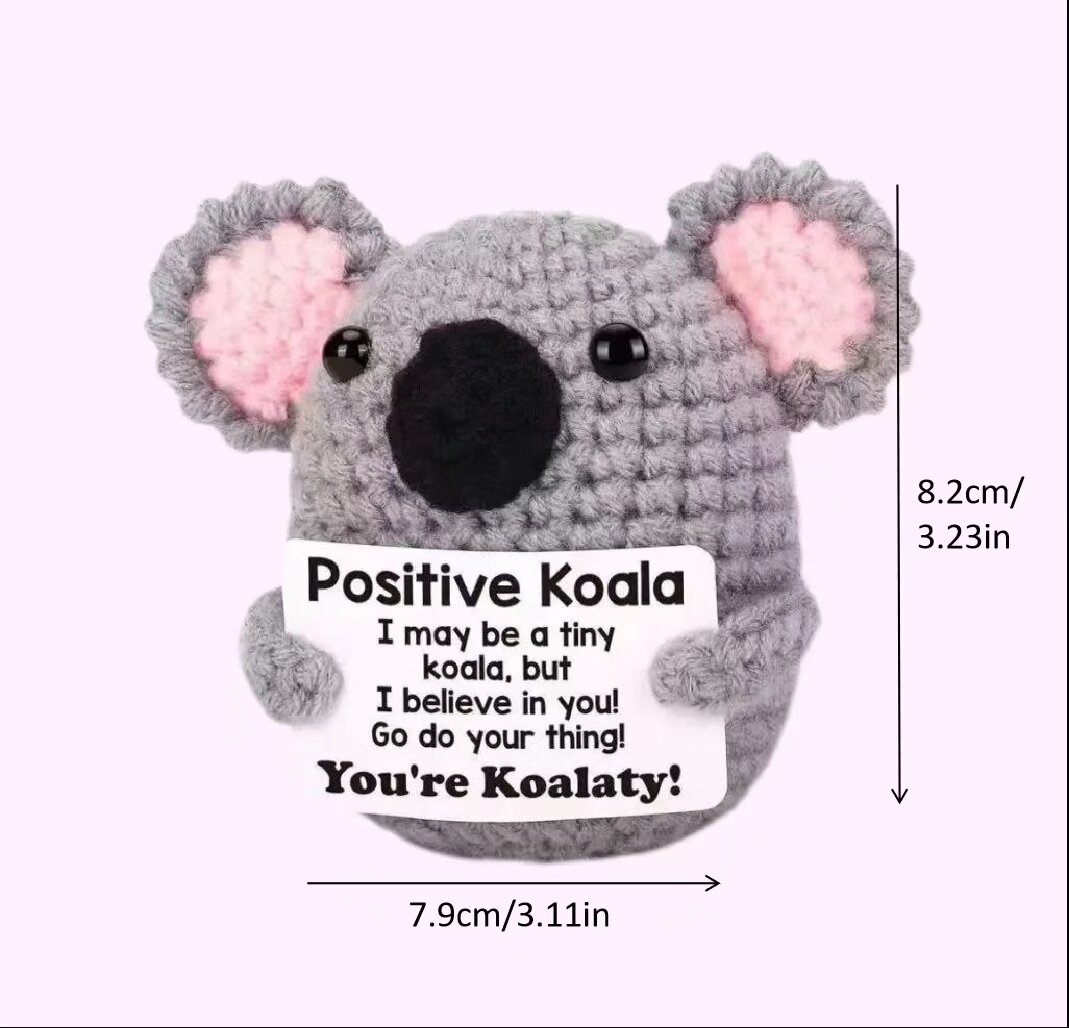 Crochet Positive Koala Plush