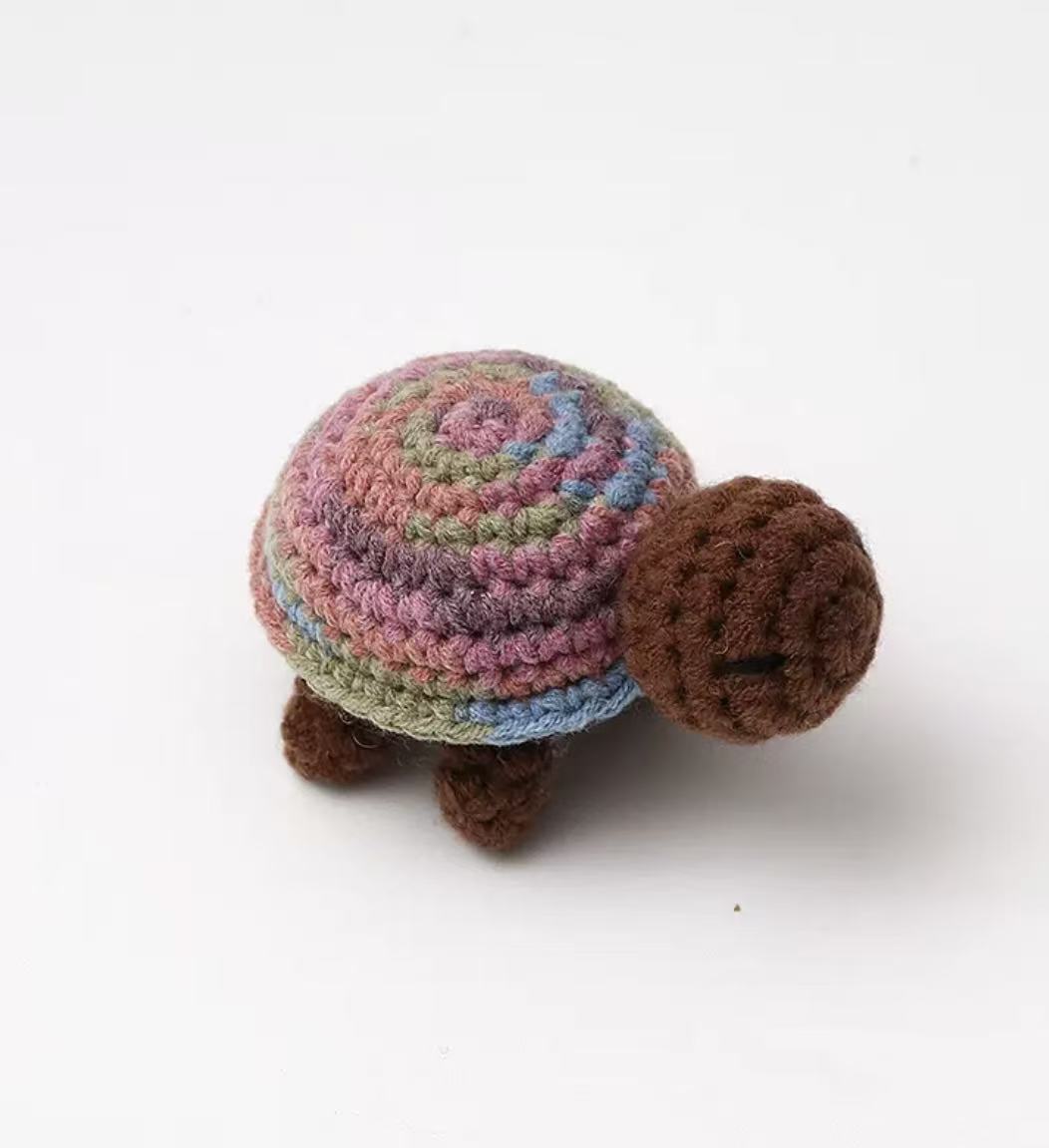 Crochet Turtle Amigurumi Decor Doll