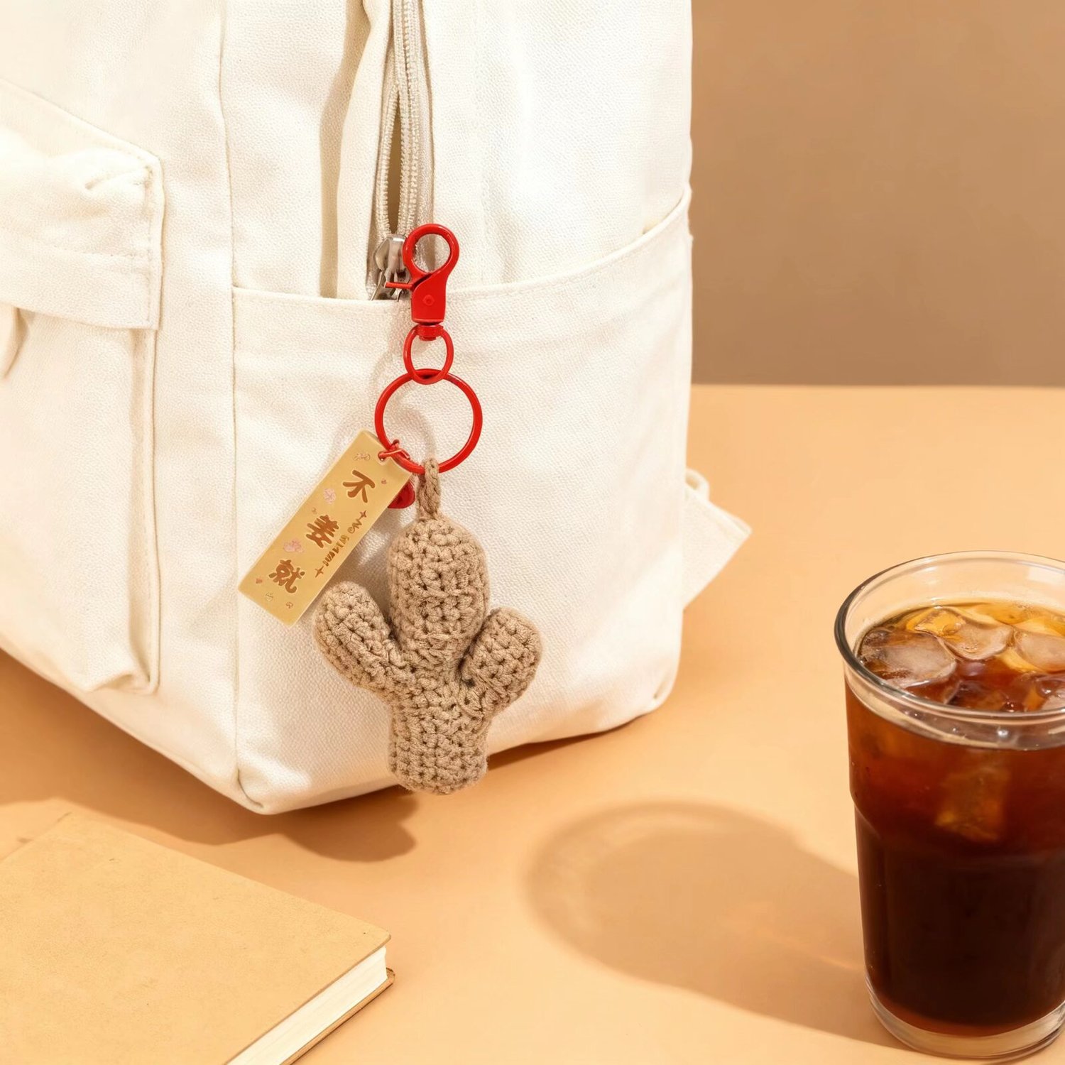 Ginger Garlic Crochet Pendant