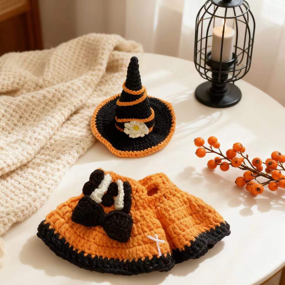 Crochet Witch Doll Outfit Set