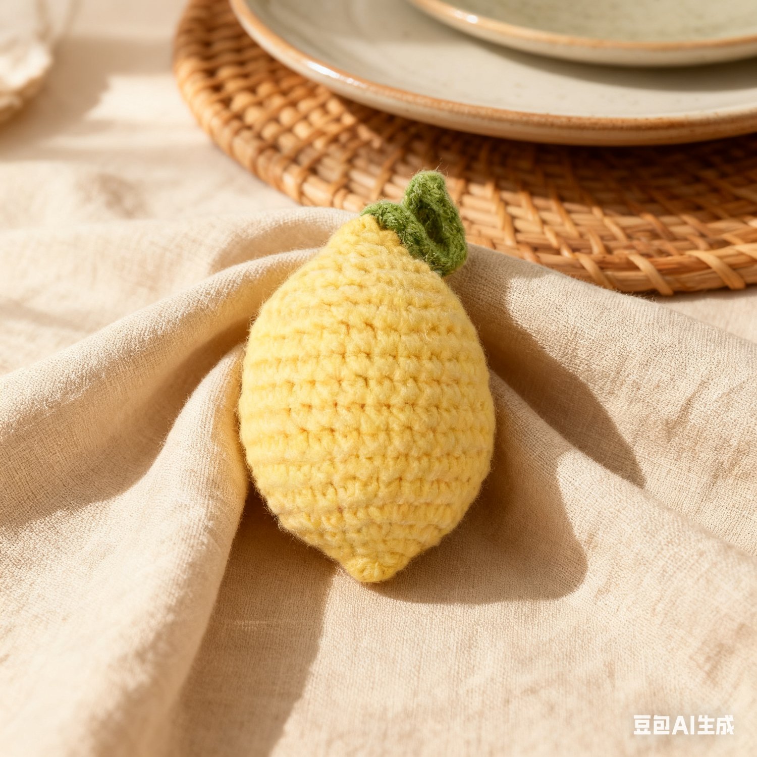 Mini Lemon Crochet Plush