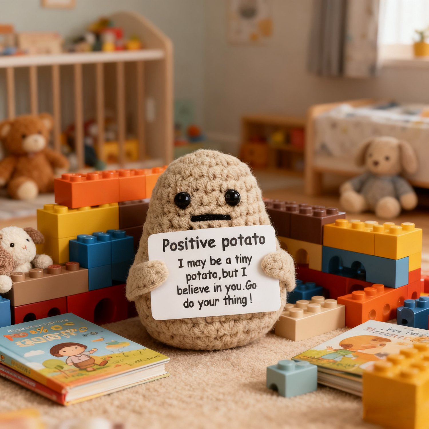 Christmas Snowman Crochet Plush