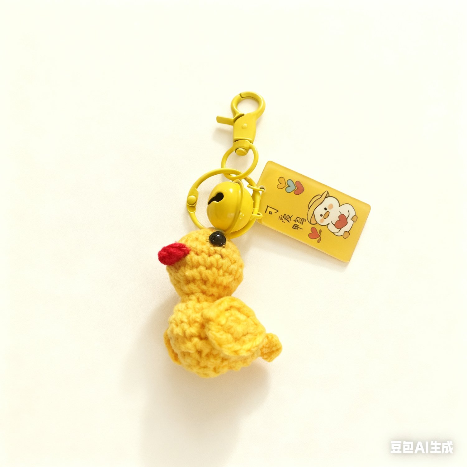 Crochet Cartoon Animal Keychain Set