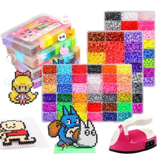 5mm Hama Beads Fuse Beadbone Pegboards DIY Making Puzzle Patterns Perler Beads