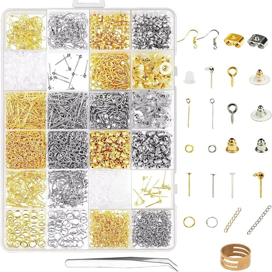 Earring Making Kit DIY Earring Making for Beginners Crafters Jewelry Making Kits