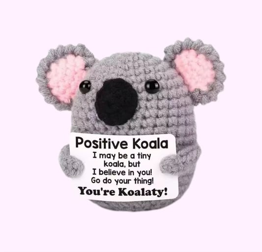Crochet Positive Koala Plush