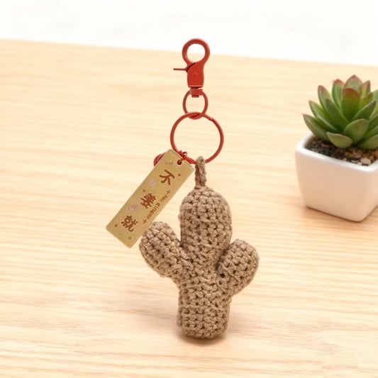 Ginger Garlic Crochet Pendant