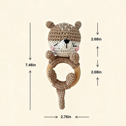 Crochet Otter Teething Ring DIY Kit