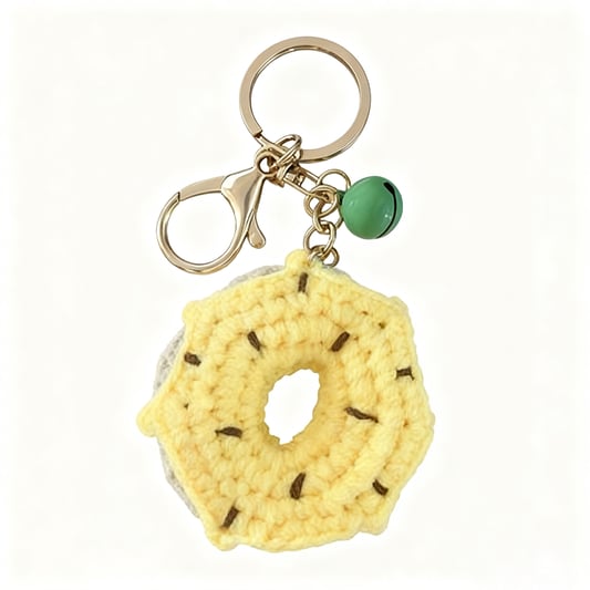 Crochet Cookie Donut Pendant DIY Kit