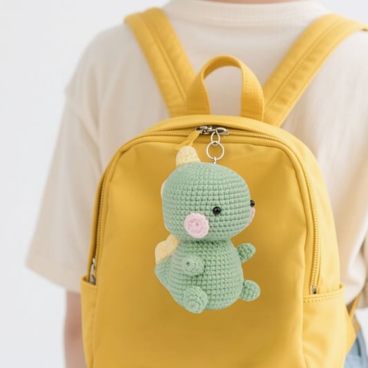 Crochet Dinosaur Doll Kit Beginner Friendly Craft