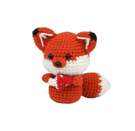 Crochet Fox Doll Kit Easy Animal Amigurumi