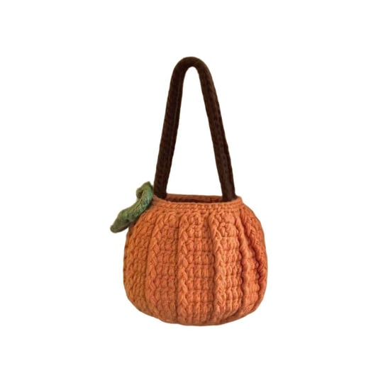 Crochet Pumpkin Handbag DIY Kit
