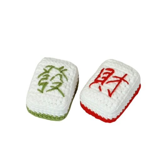 Crochet Mahjong Tile Amigurumi Kit