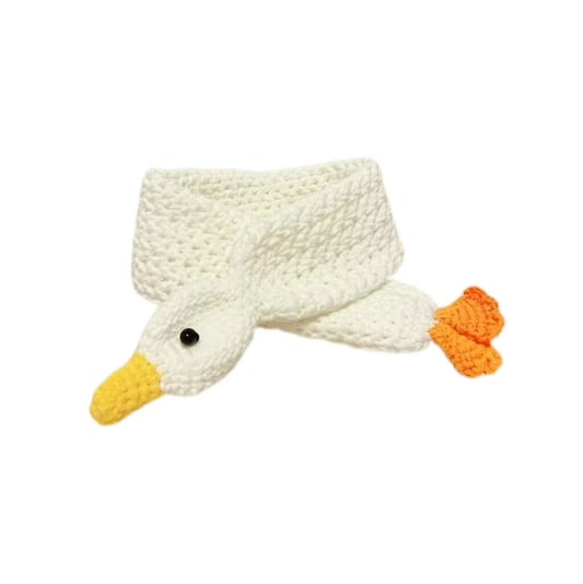 Crochet Duck Scarf Kit for Beginners