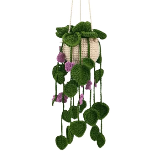 Crochet Plant Doll Kit Soft Yarn Relaxing Craft