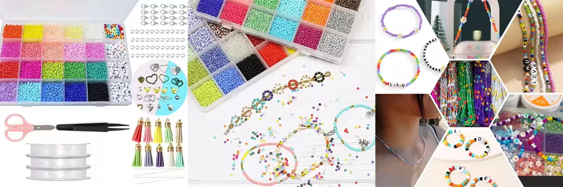 High Quality Czech Glass Seed Beads Kits For DIY Jewelry Making Accessories Set